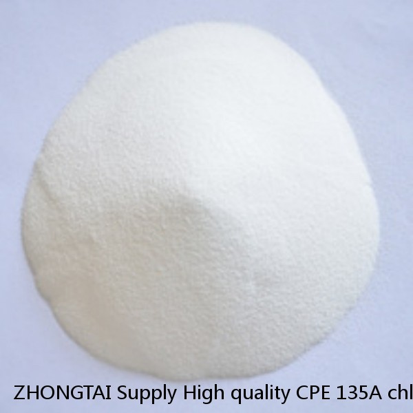 ZHONGTAI Supply High quality CPE 135A chlorinated polyethylene CAS 64754-90-1