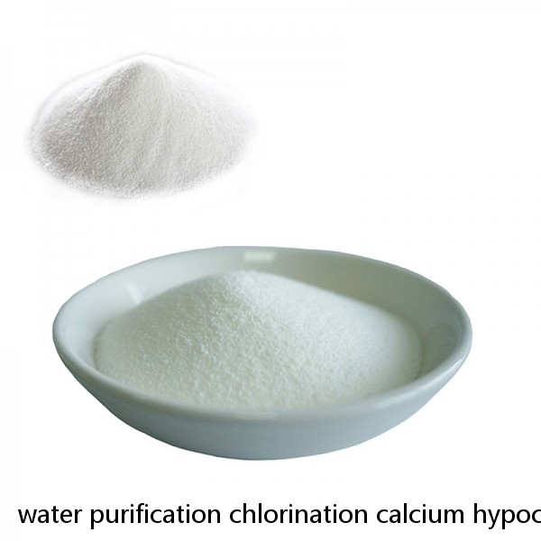 water purification chlorination calcium hypochloritee 65% granule fishery